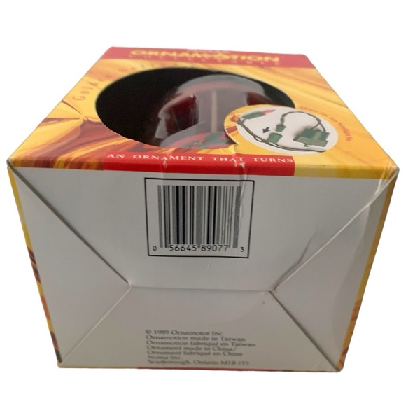 NIB VTG 1989 NOMA Ornamotion White Dove Gold Bow Rotation Christmas Tree Decor - Picture 12 of 13